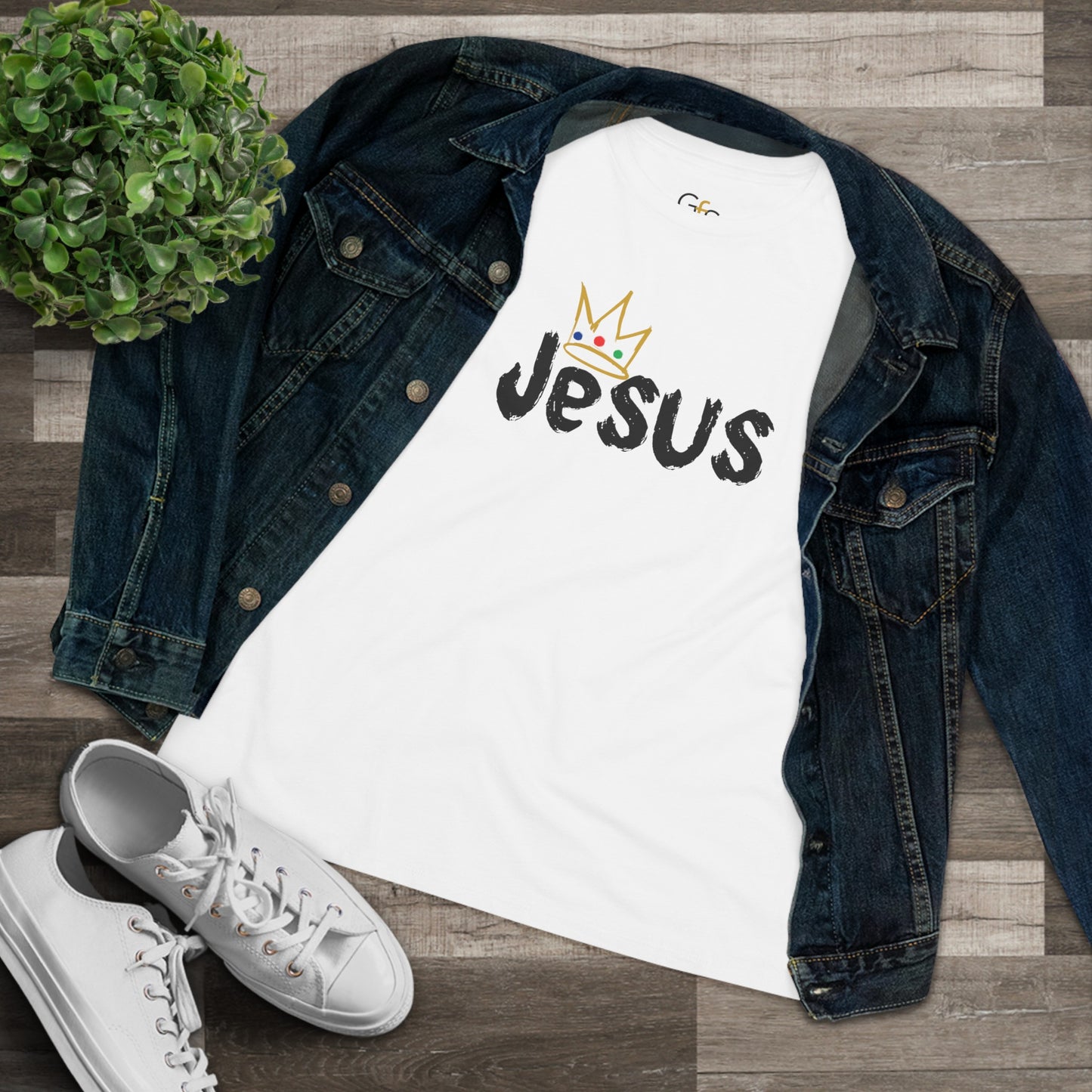 Crown Jesus Womens Shirt