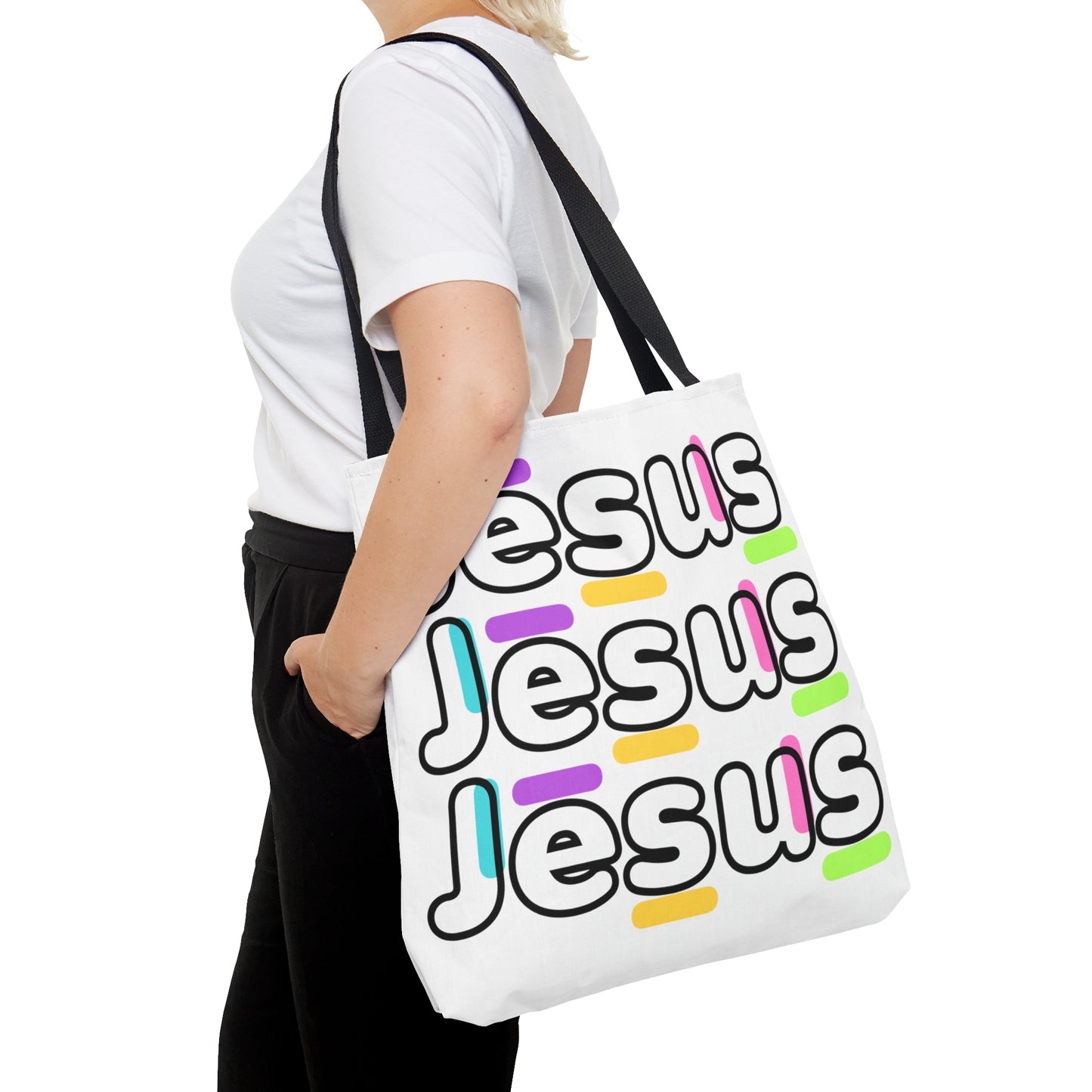 Jesus Sprinkle Tote Bag