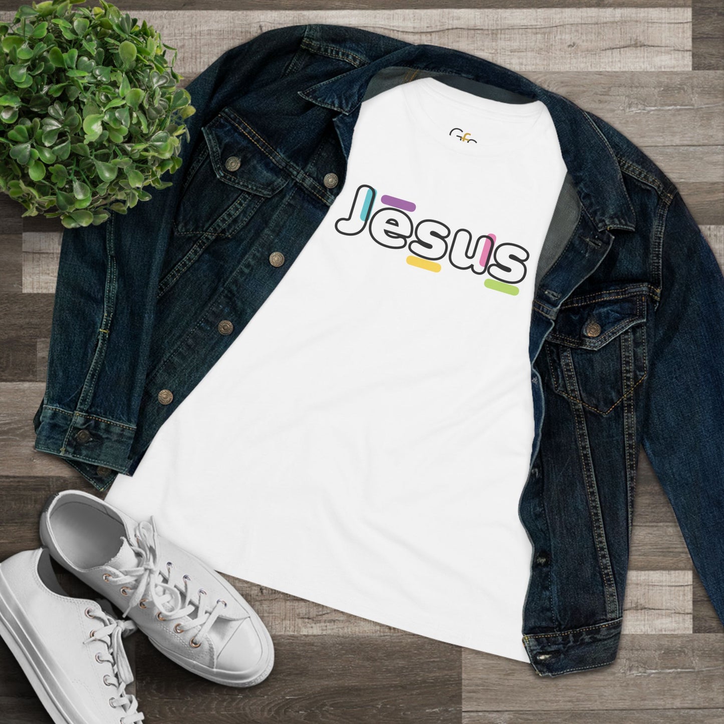 Jesus Confetti Womens Shirt