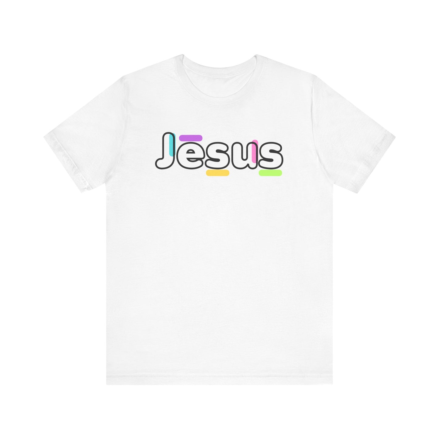 Jesus Confetti Mens Shirt