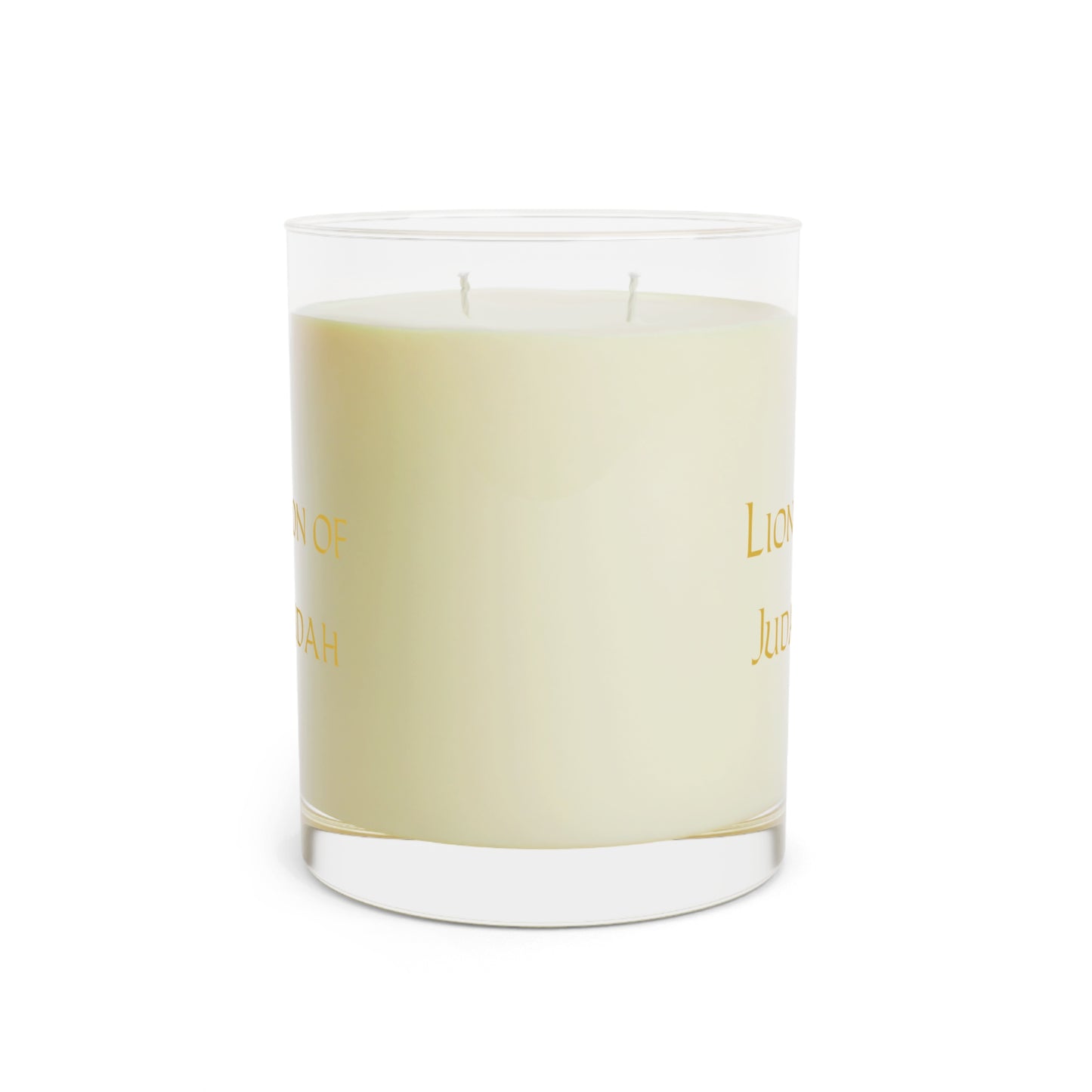 Lion Of Judah Scented Candle - Full Glass, 11oz