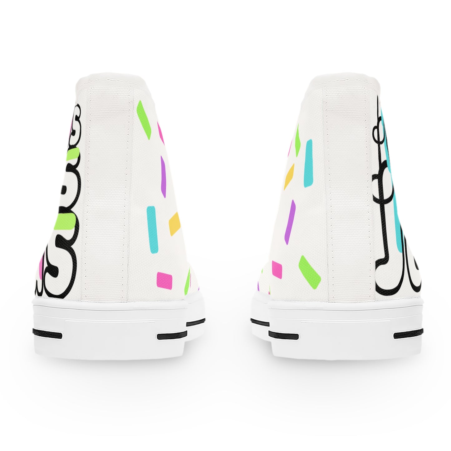 Jesus Confetti Women's High Top Sneakers