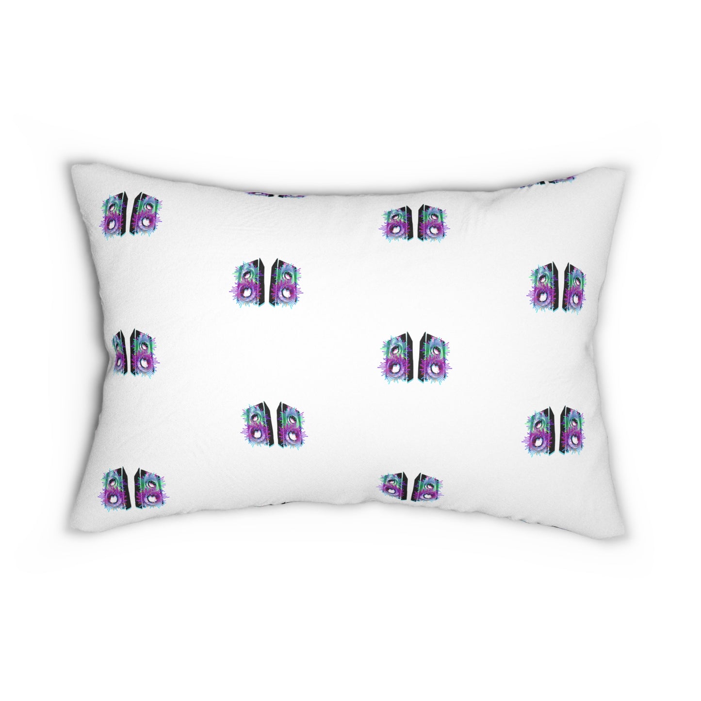 Gospel Speakers White Lumbar Pillow