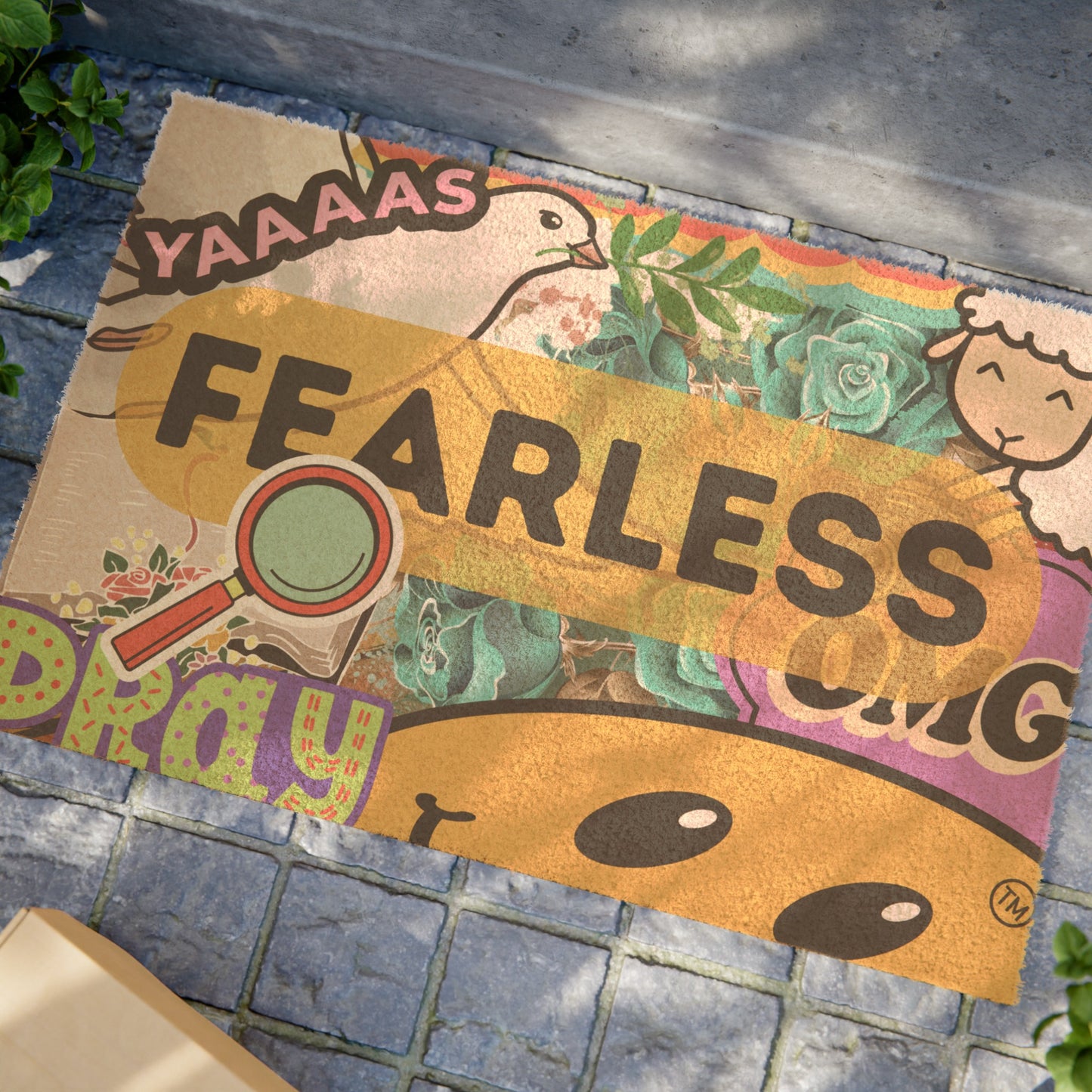 Fearless Jesus Doormat