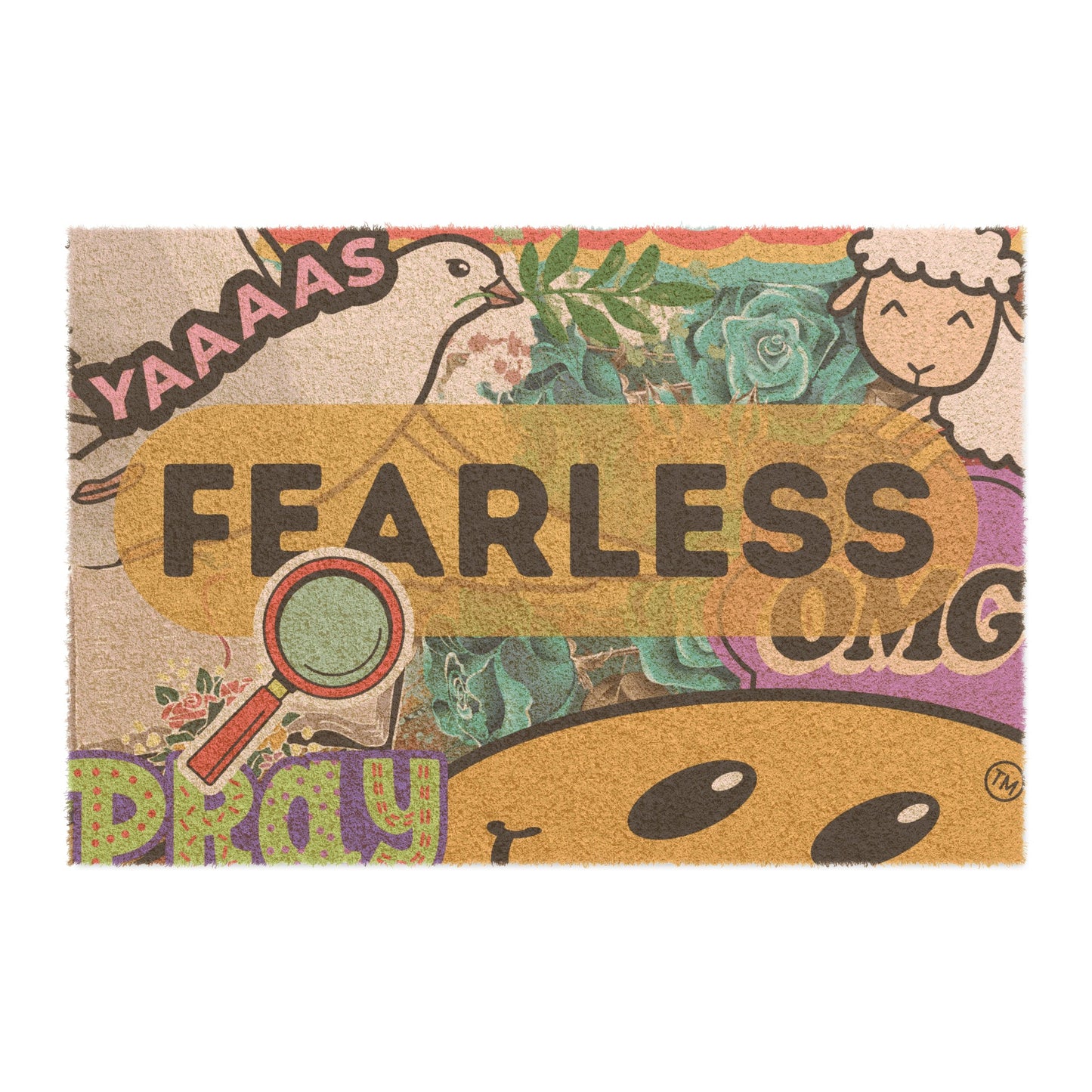 Fearless Jesus Doormat