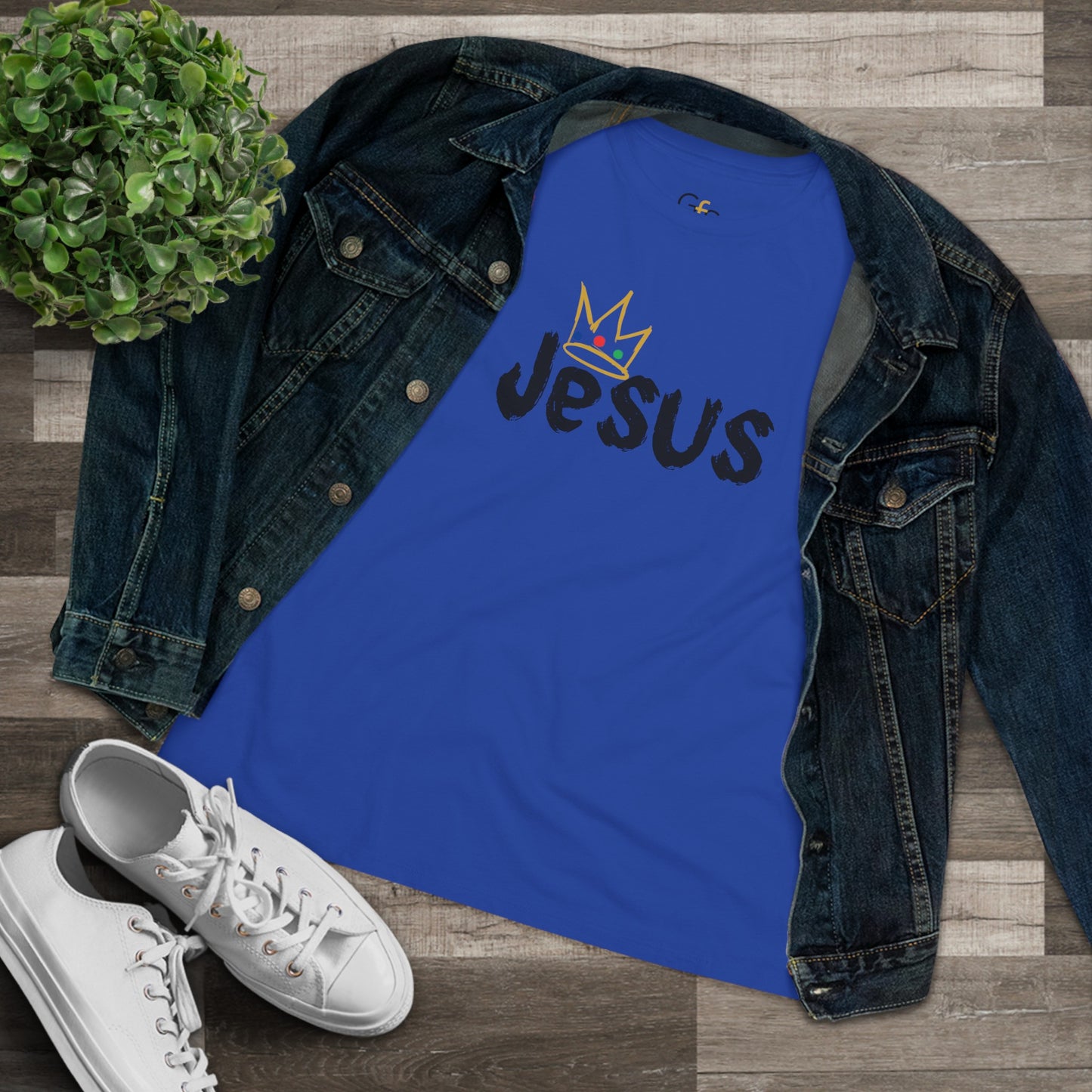 Crown Jesus Womens Shirt