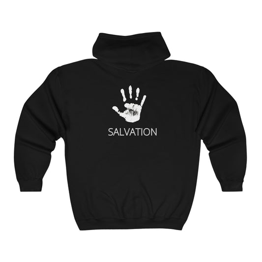 Reach For Salvation Full Zip Hooded Sweatshirt