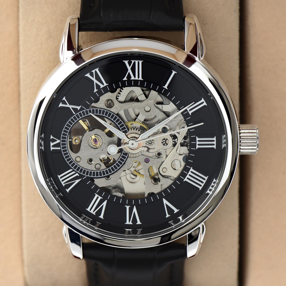 Luxury Open Mechanism Watch