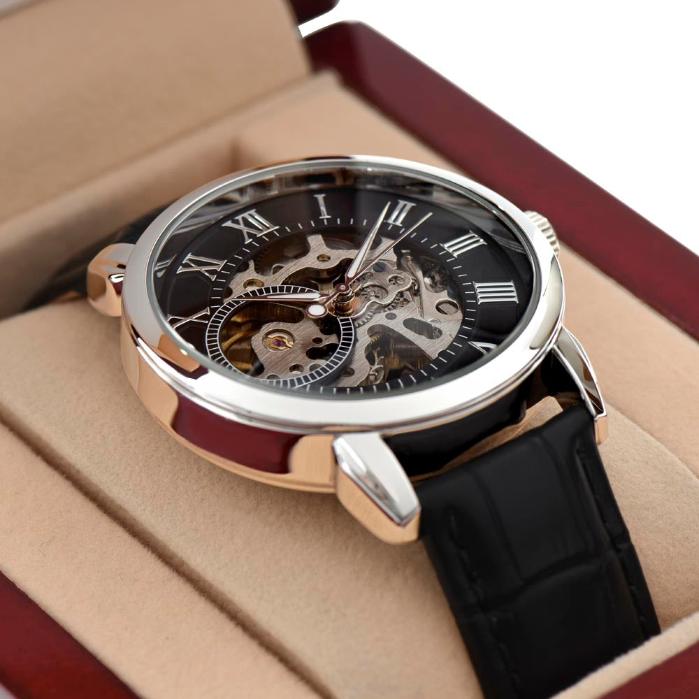 Luxury Open Mechanism Watch